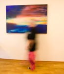 ''Künstlerin verschmilzt mit ihrem Werk'' - Heidrun Wolf