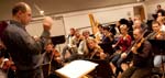Probe mit Arvo Volmer zum 3.Sinfoniekonzert