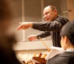Probe mit Arvo Volmer zum 3.Sinfoniekonzert
