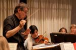 Probe mit Ivan Anguélov zum 8.Sinfoniekonzert